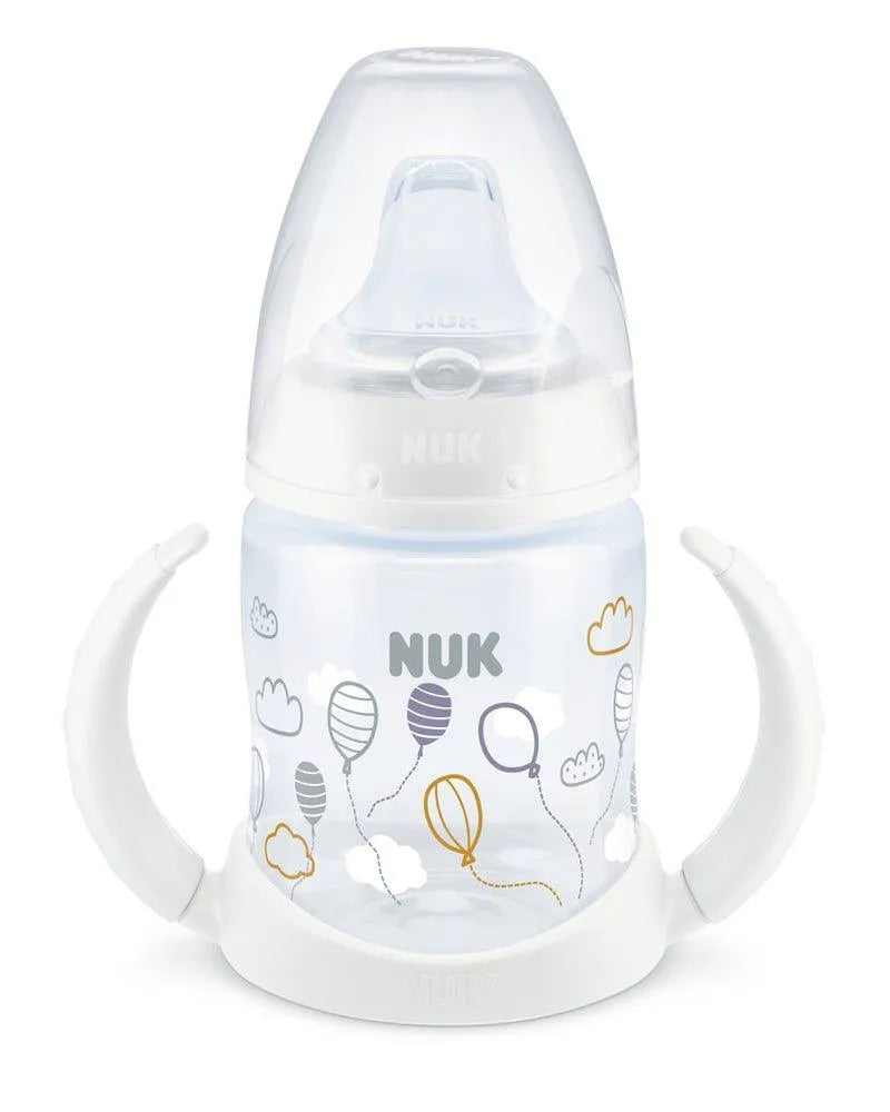 Tasse d'apprentissage NUK avec Température Control 150ml 6-18M - Blanc - Babyboss.ma - NUK - pour bébé maroc