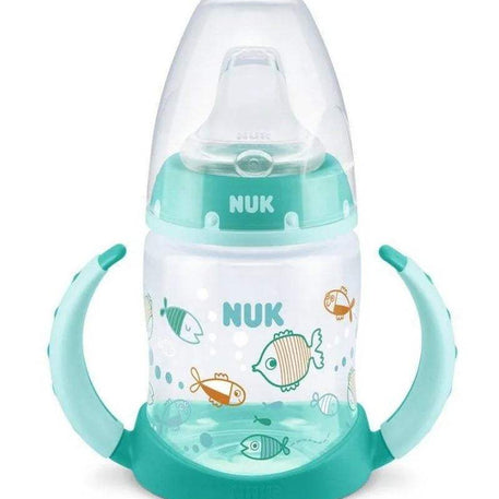 Tasse d'apprentissage NUK avec Température Control 150ml 6-18M - Vert - NUK - Tasses pour bébé Maroc -www.babyboss.ma