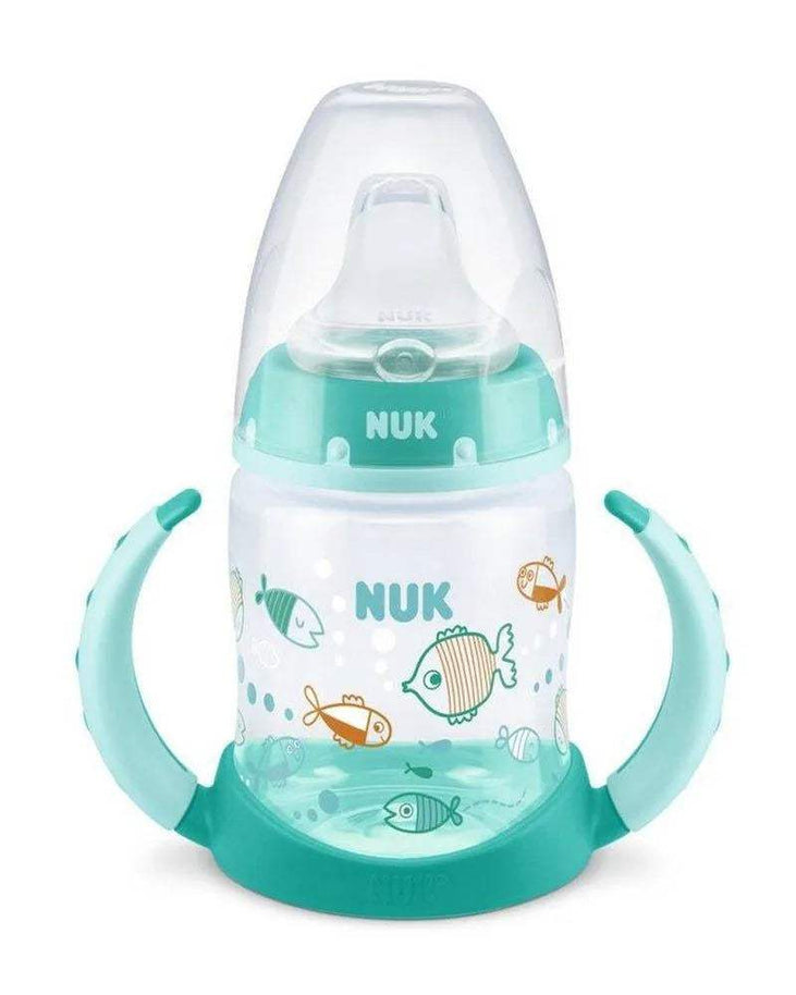 Tasse d'apprentissage NUK avec Température Control 150ml 6-18M - Vert - NUK - pour bébé maroc - www.babyboss.ma