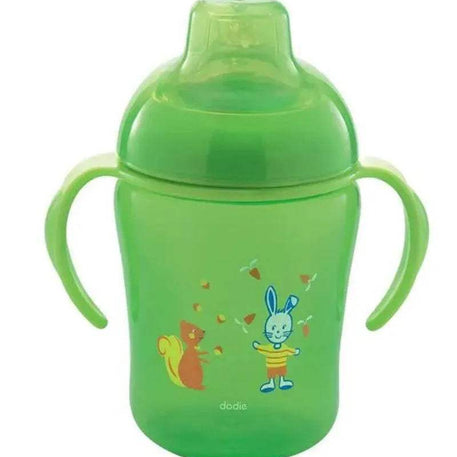 tasse-d-apprentissage-300ml-12m-vert-babyboss-ma-dodie-pour-bebe-maroc - Babyboss.ma -bebe-maroc
