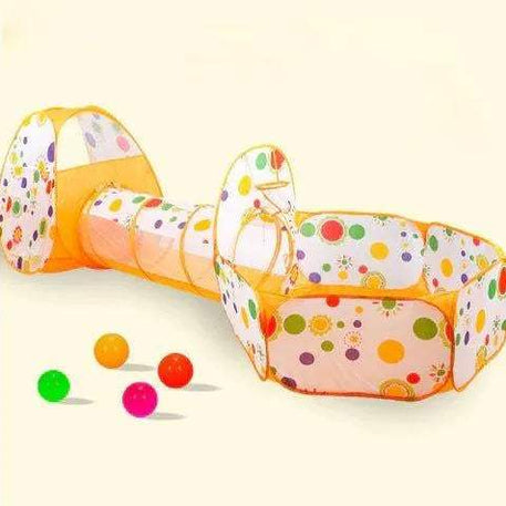 Tente de jeu Tunnel 3 en 1 - OceanPool - babyboss toys - Toys pour bébé Maroc -www.babyboss.ma