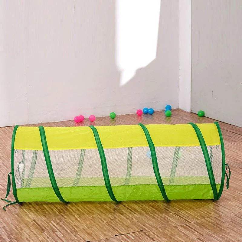 tente-de-jeu-tunnel-3-en-1-oceanpool-vert-babyboss-ma-babyboss-toys-pour-bebe-maroc-3 - Babyboss.ma -bebe-maroc