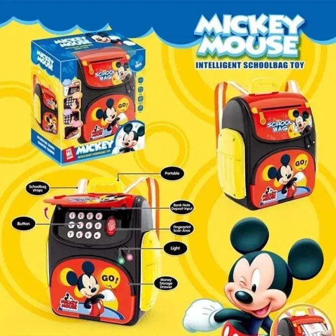 tirelire-electronique-et-sac-a-dos-mickey-mouse-avec-mot-de-passe-et-empreinte-digitale-babyboss-ma-babyboss-toys-pour-bebe-maroc - Babyboss.ma -bebe-maroc