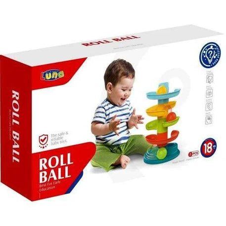 Tour Avec 3 Balle Jouet Bebe Toboggan Eveil - Huanger - pour bébé Maroc -www.babyboss.ma