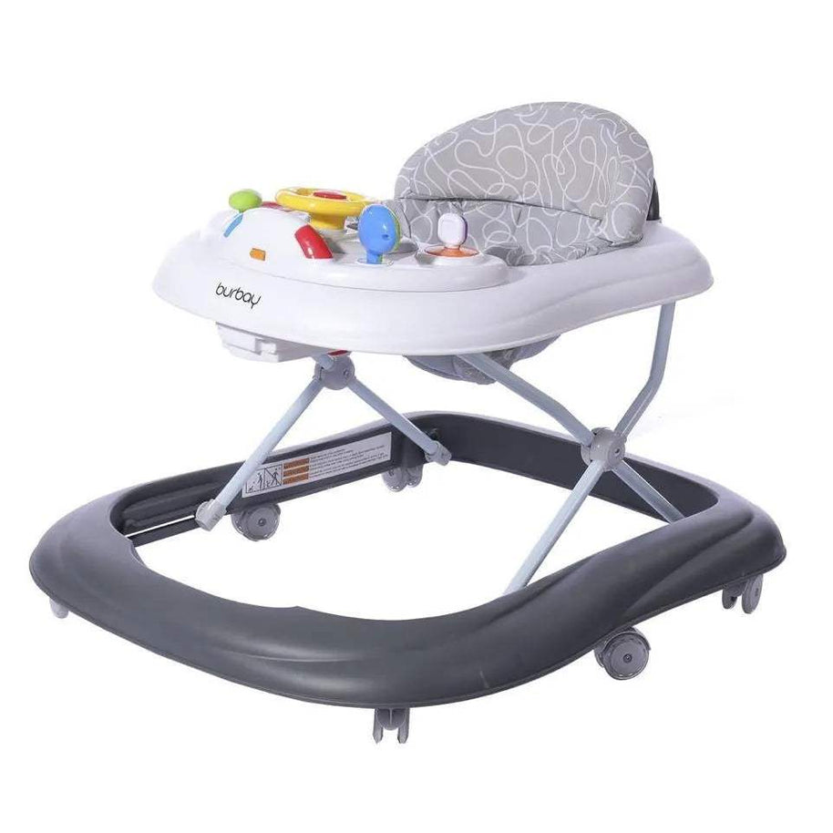 Trotteur- Youpala bébé Burbay gris & blanc - babyboss toys - pour bébé maroc - www.babyboss.ma