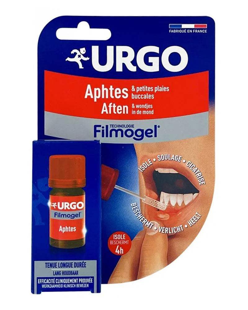 Urgo Filmogel تقرحات الفم وتقرحات الفم الصغيرة - 6 مل - BABYBOSS