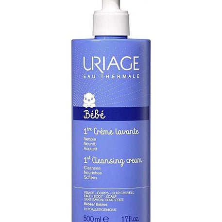 Uriage Bébé 1ère Crème Lavante - 500ml - Uriage Bébé - Hygiène et Soin pour bébé Maroc -www.babyboss.ma