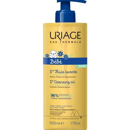 Uriage Bébé 1ère Huile Lavante - 500ml - Uriage Bébé - Hygiène et Soin - Babyboss.ma