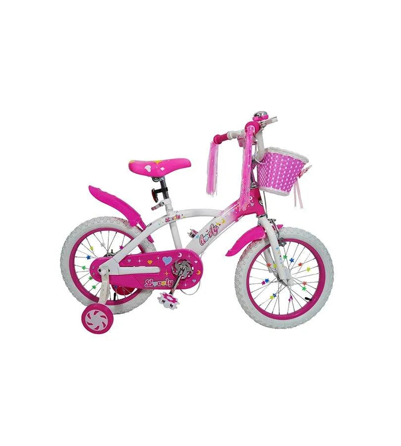 VELO 16 POUCE LOVELY ROSE - babyboss toys - pour bébé maroc