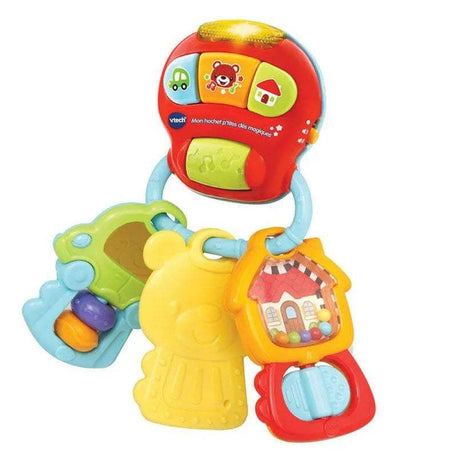 Vetch My Rattle Little Magic Keys 3-36m - موقع BABYBOSS Vtech مخصص للأمهات ورعاية الأطفال. ألعاب موسيقية