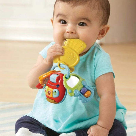 Vetch My Rattle Little Magic Keys 3-36m - موقع BABYBOSS Vtech مخصص للأمهات ورعاية الأطفال. ألعاب موسيقية