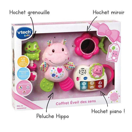 Vtech Coffret Naissance Rose 0-36m - Vtech - Jouets Musicaux pour bébé Maroc -www.babyboss.ma