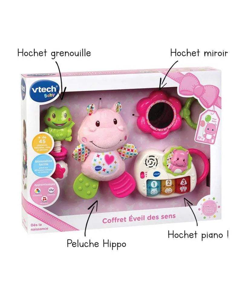Vtech Coffret Naissance Rose 0-36m - Vtech - Jouets Musicaux pour bébé Maroc -www.babyboss.ma