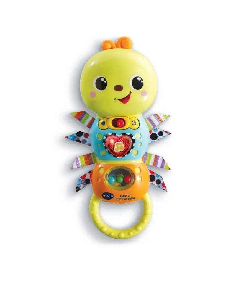 Vtech Hotchet P'tite Chenille 3-36M - Vtech - Hochets pour bébé Maroc -www.babyboss.ma