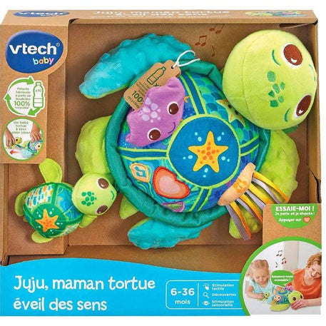 Vtech Juju, Maman Tortue Eveil Des Sens 6-36M - Vtech - Jouets D'Éveil pour bébé Maroc -www.babyboss.ma