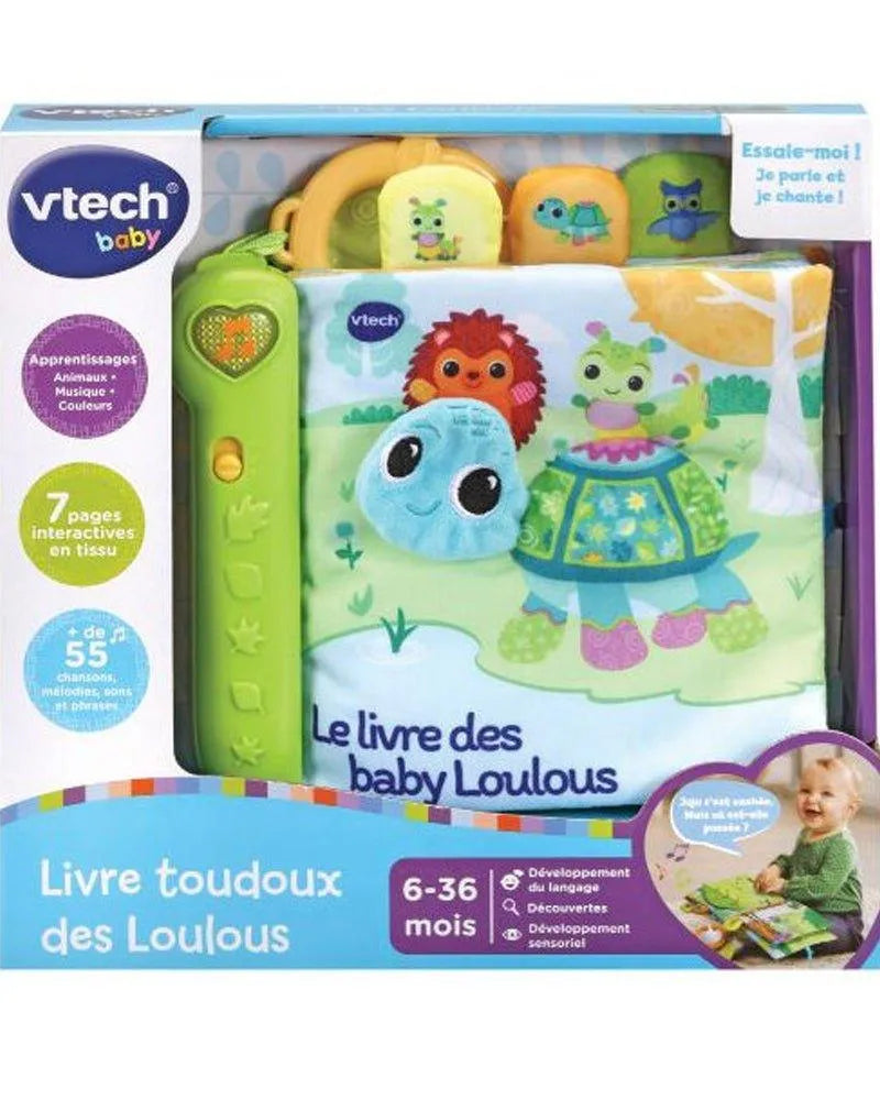 Vtech Livre toudoux des Loulous 6-36M - Babyboss.ma - Vtech - pour bébé maroc