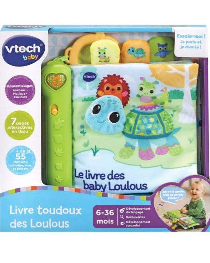 Vtech Livre toudoux des Loulous 6-36M - Vtech - Jouets Musicaux pour bébé Maroc -www.babyboss.ma