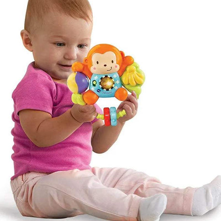 Vtech Mon Hochet Tourni Ouistiti 3-36M - Vtech - Hochets pour bébé Maroc -www.babyboss.ma