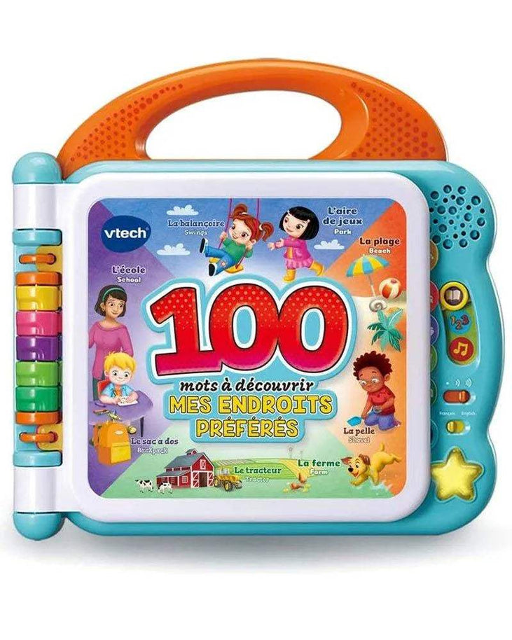 Vtech Mon imagier bilingue mes endroit préféré 18M-4A - Vtech - Jouets éducatifs pour bébé Maroc -www.babyboss.ma