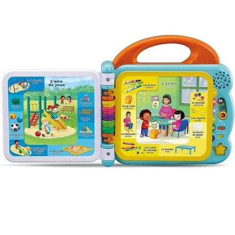 Vtech Mon imagier bilingue mes endroit préféré 18M-4A - Vtech - Jouets éducatifs pour bébé Maroc -www.babyboss.ma