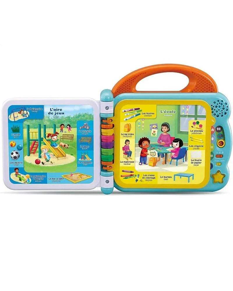 Vtech Mon imagier bilingue mes endroit préféré 18M-4A - Vtech - Jouets éducatifs pour bébé Maroc -www.babyboss.ma