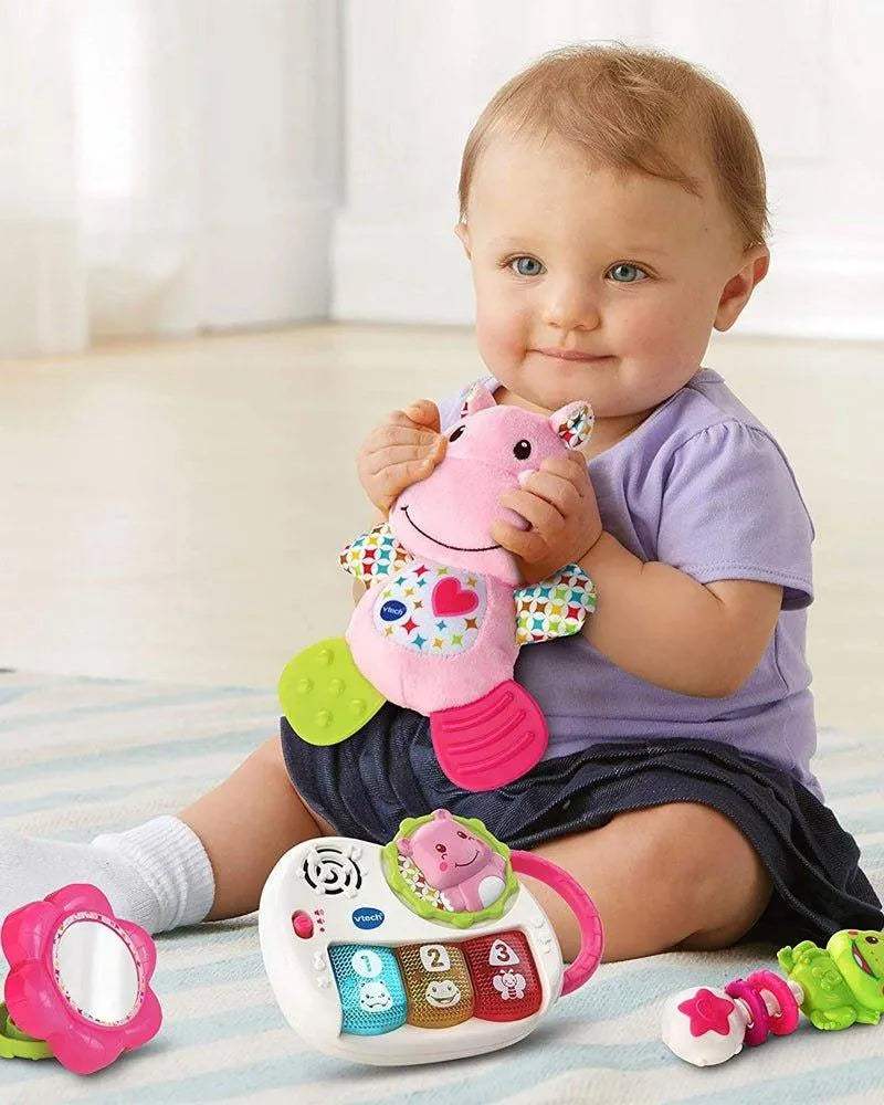 صندوق الولادة الوردي Vtech 0-36m - موقع BABYBOSS Vtech مخصص للأمهات ورعاية الأطفال. ألعاب موسيقية