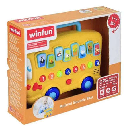 Winfun Bus des Animaux 6M+ - Winfun - Jouets éducatifs pour bébé Maroc -www.babyboss.ma